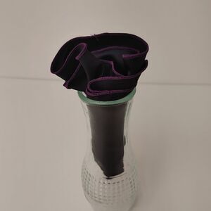 MEN'S ROUND HANKY POCKET SQUARE.